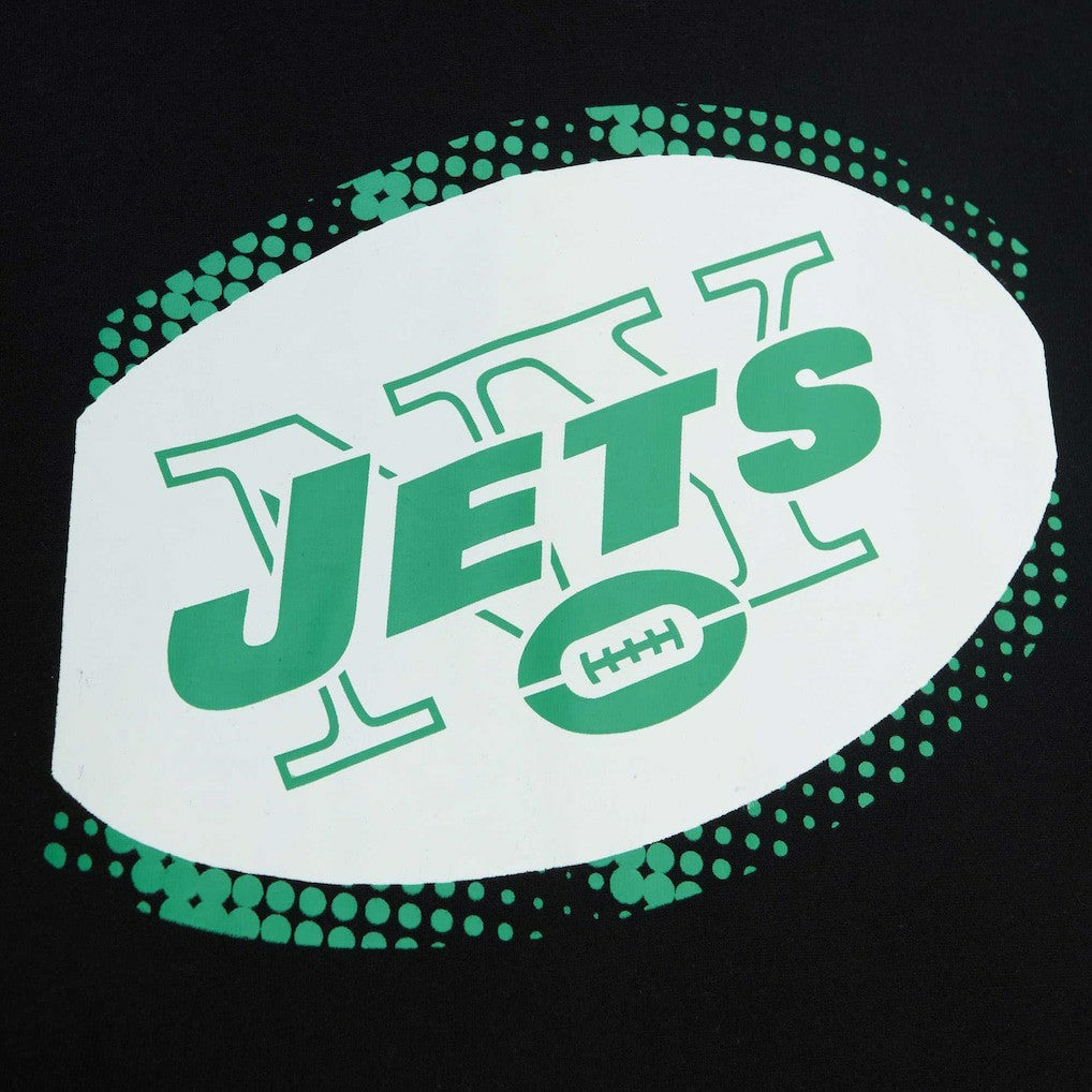 New York Jets Mitchell & Ness Gridiron Classics Big Face 7.0 Pullover Hoodie