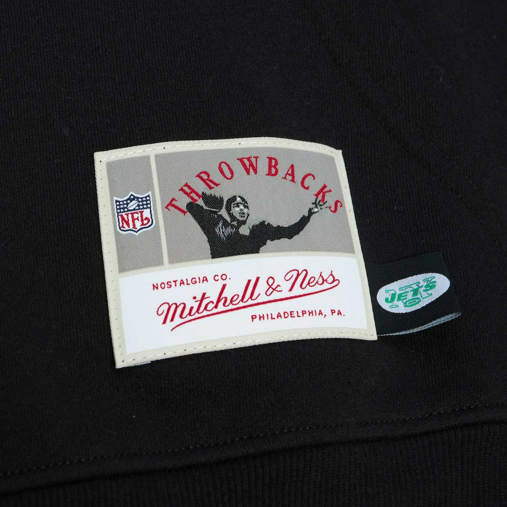 New York Jets Mitchell & Ness Gridiron Classics Big Face 7.0 Pullover Hoodie