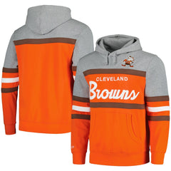 Cleveland Browns Mitchell & Ness Head Coach Pullover Hoodie