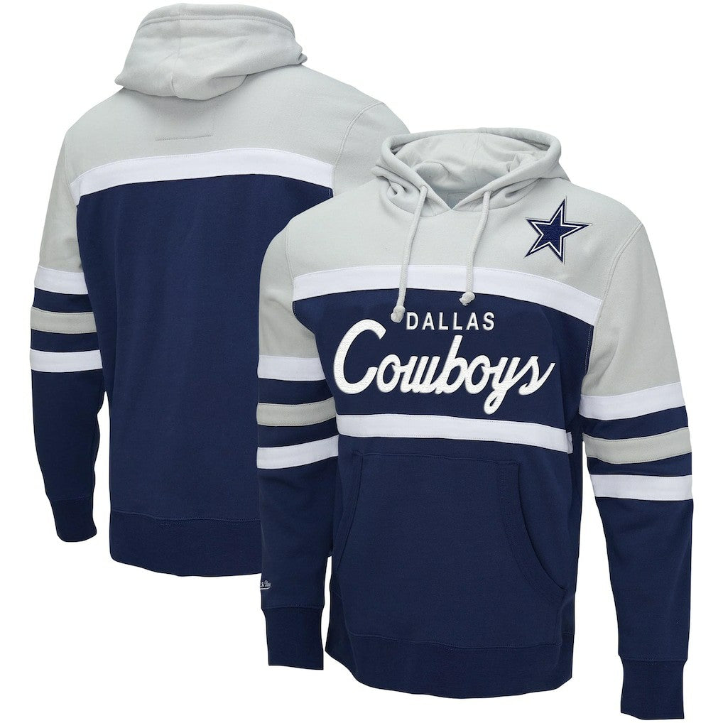 Dallas Cowboys Mitchell & Ness Head Coach Pullover Hoodie