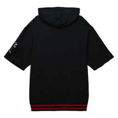 Atlanta Falcons Mitchell & Ness Pre-Game Short Sleeve Pullover Hoodie