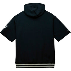 Las Vegas Raiders Mitchell & Ness Pre-Game Short Sleeve Pullover Hoodie