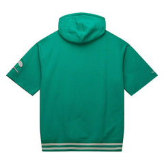 Philadelphia Eagles Mitchell & Ness Pre-Game Short Sleeve Pullover Hoodie