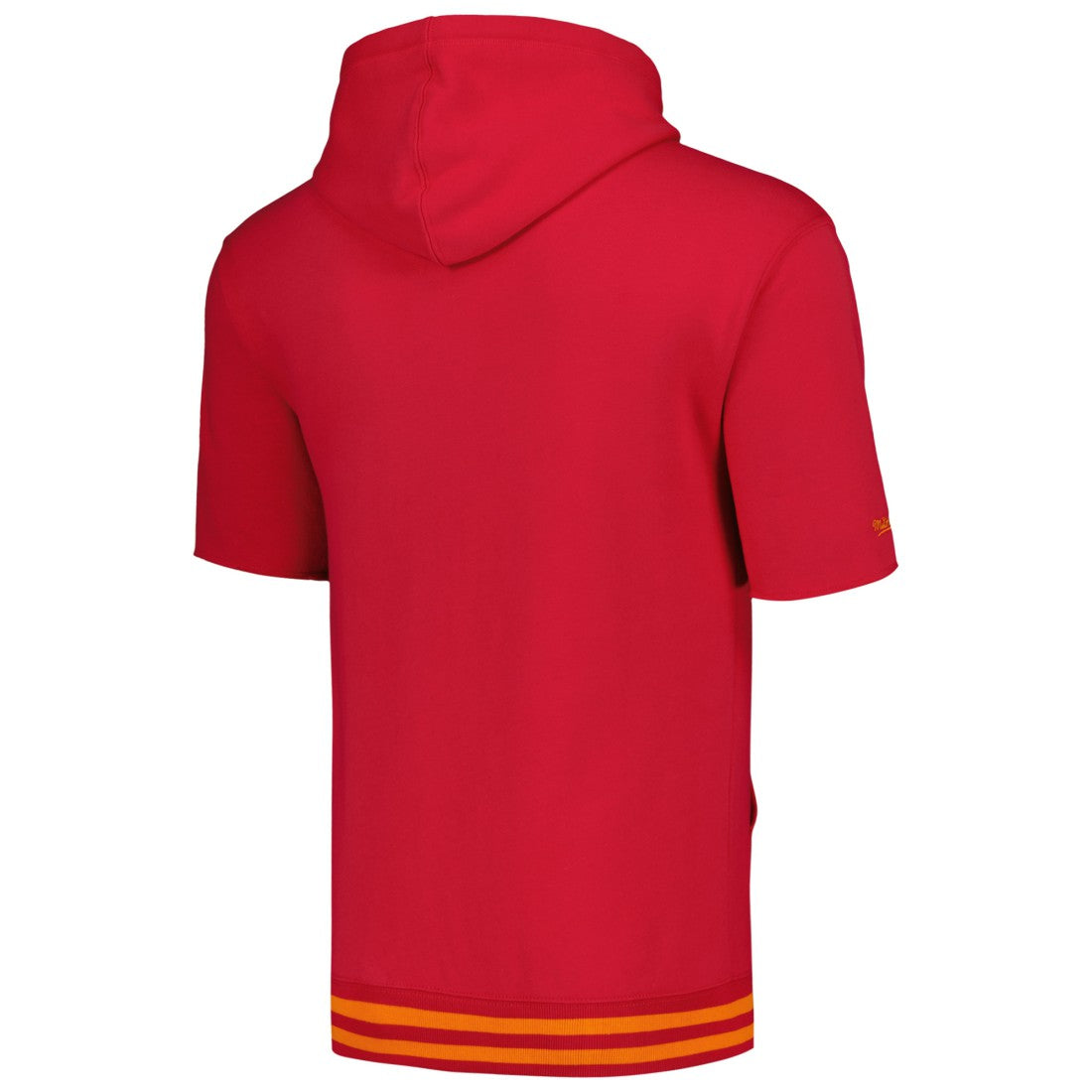 Tampa Bay Buccaneers Mitchell & Ness Pre-Game Short Sleeve Pullover Hoodie