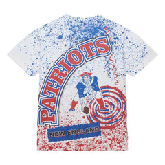 New England Patriots Mitchell & Ness Team Burst Sublimated T-Shirt