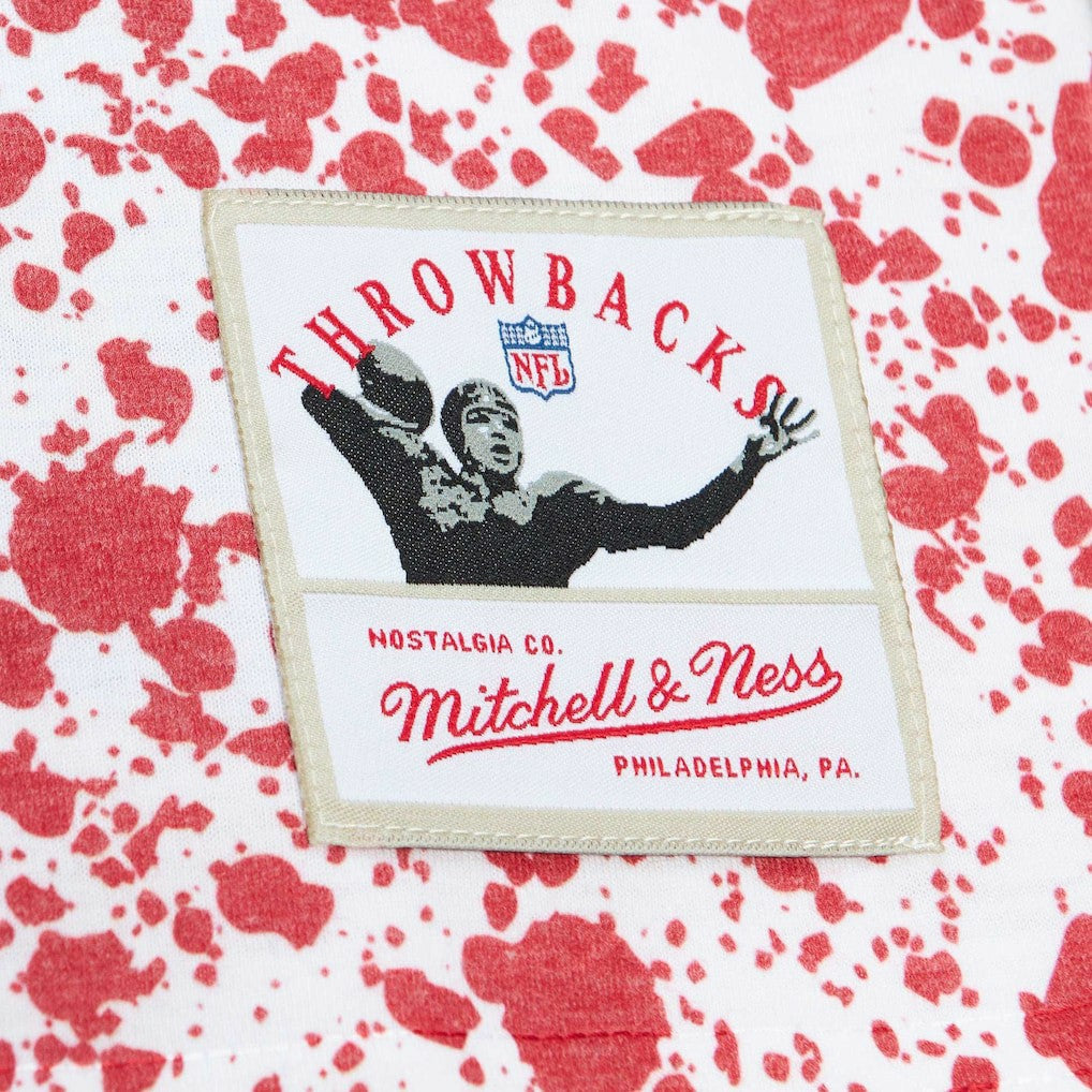 New England Patriots Mitchell & Ness Team Burst Sublimated T-Shirt