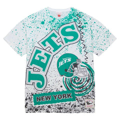 New York Jets Mitchell & Ness Team Burst Sublimated T-Shirt