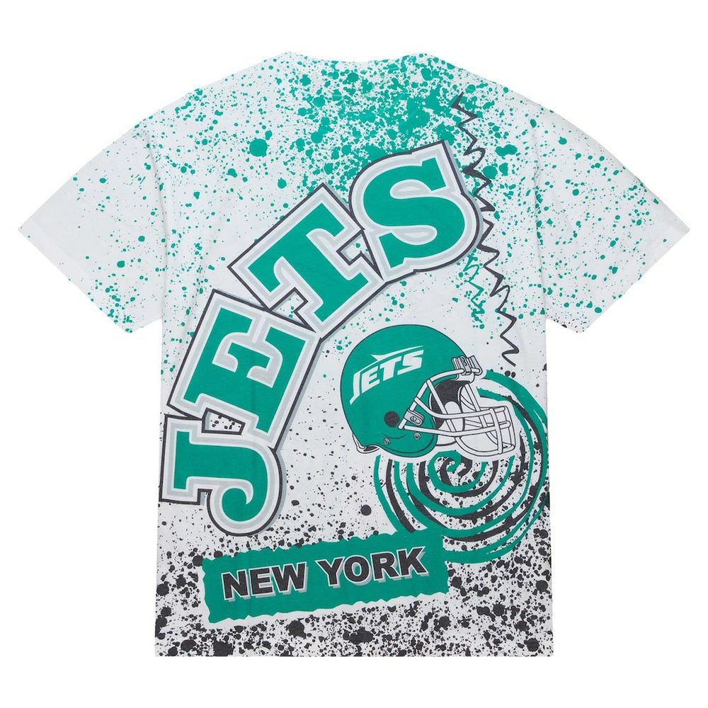 New York Jets Mitchell & Ness Team Burst Sublimated T-Shirt
