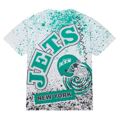 New York Jets Mitchell & Ness Team Burst Sublimated T-Shirt