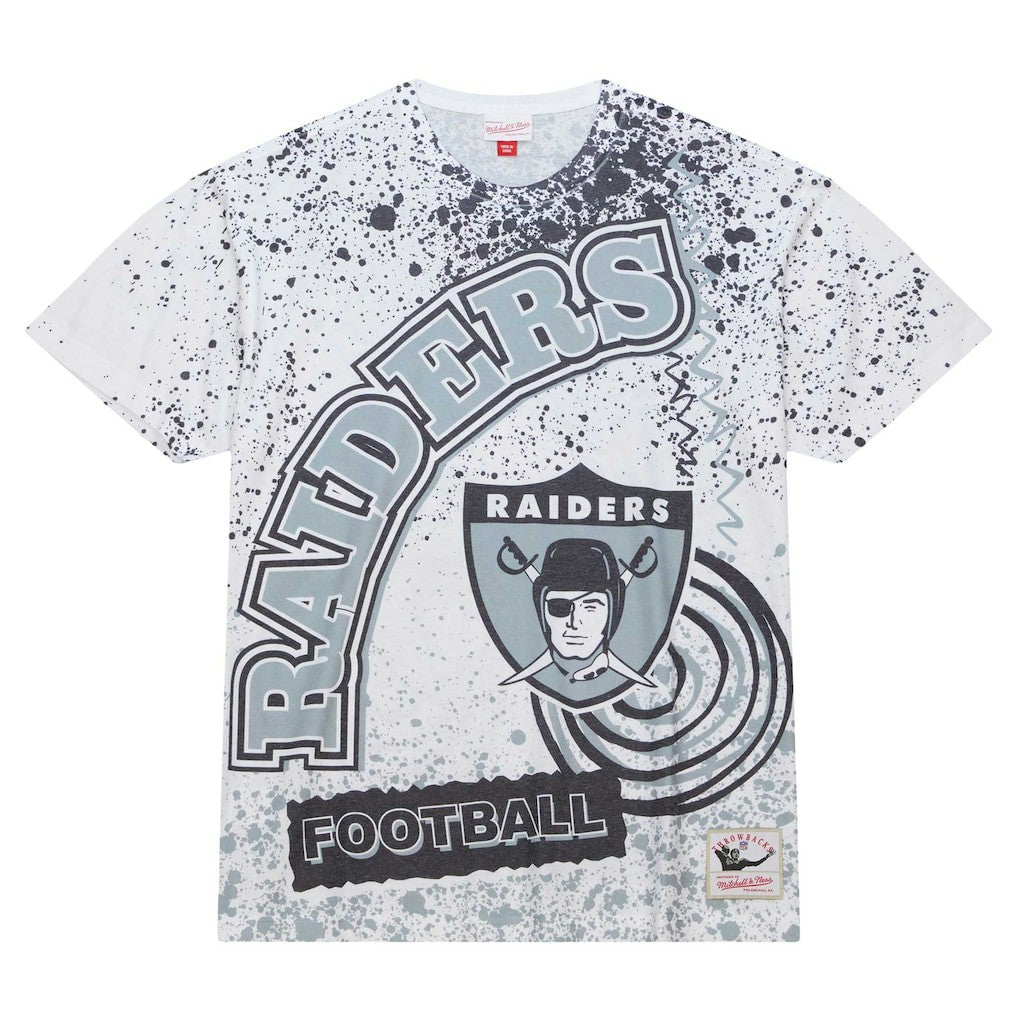 Las Vegas Raiders Mitchell & Ness Team Burst Sublimated T-Shirt