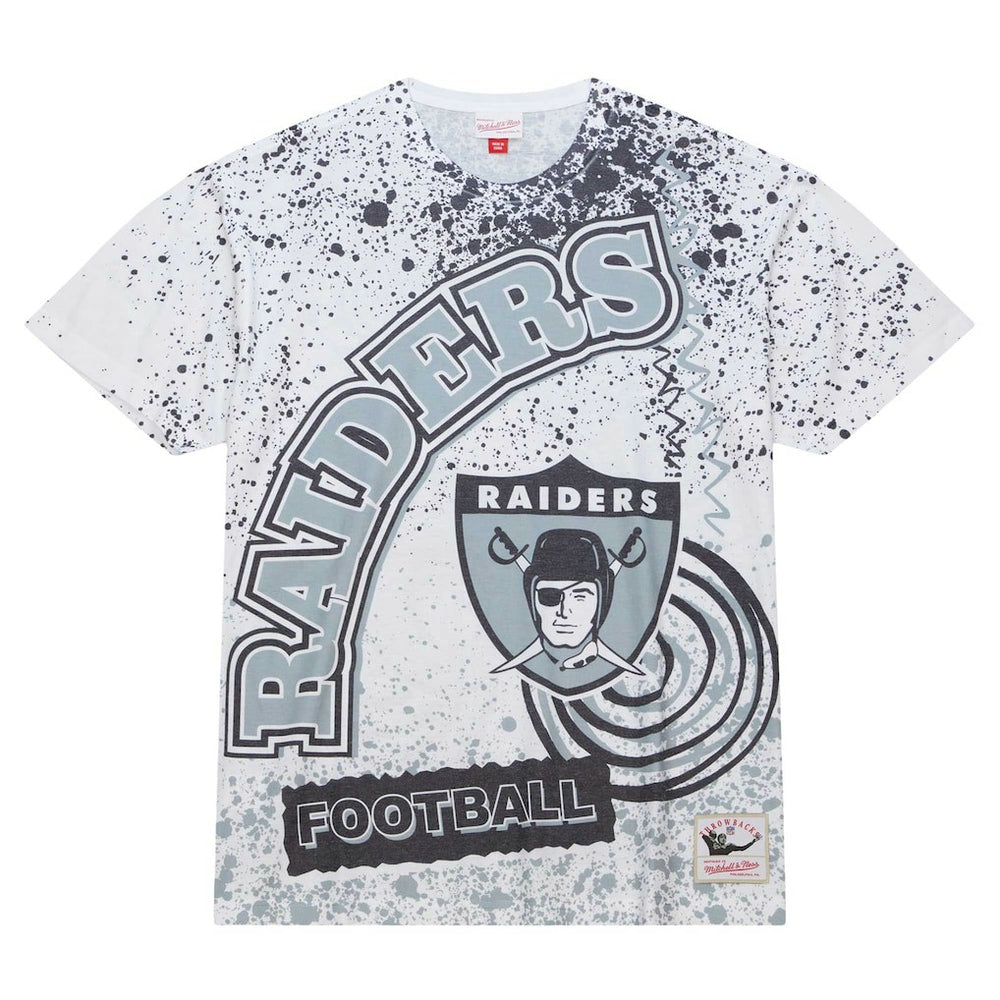 Las Vegas Raiders Mitchell & Ness Team Burst Sublimated T-Shirt