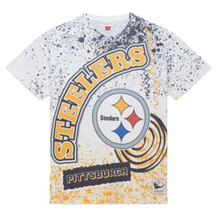 Pittsburgh Steelers Mitchell & Ness Team Burst Sublimated T-Shirt