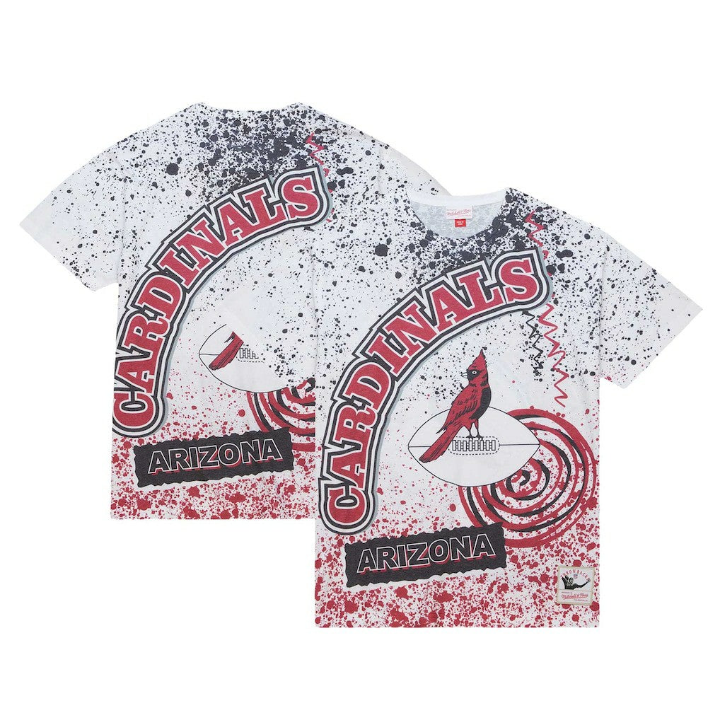 Arizona Cardinals Mitchell & Ness Team Burst Sublimated T-Shirt