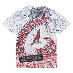 Arizona Cardinals Mitchell & Ness Team Burst Sublimated T-Shirt
