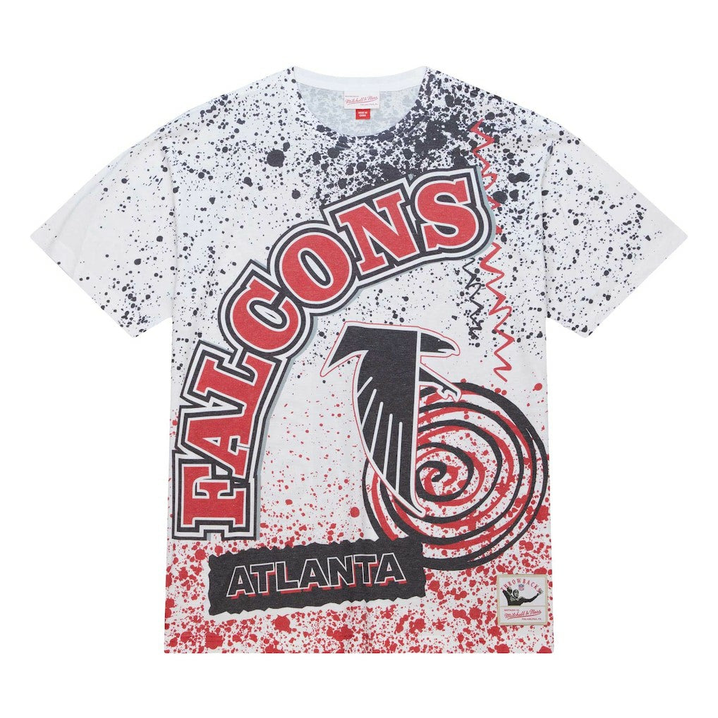 Atlanta Falcons Mitchell & Ness Team Burst Sublimated T-Shirt