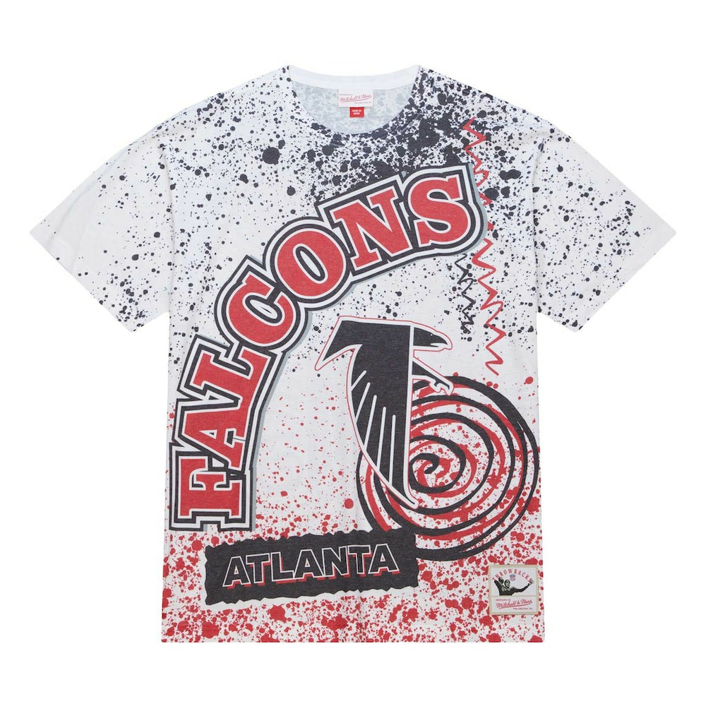 Atlanta Falcons Mitchell & Ness Team Burst Sublimated T-Shirt