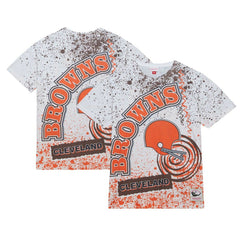 Cleveland Browns Mitchell & Ness Team Burst Sublimated T-Shirt