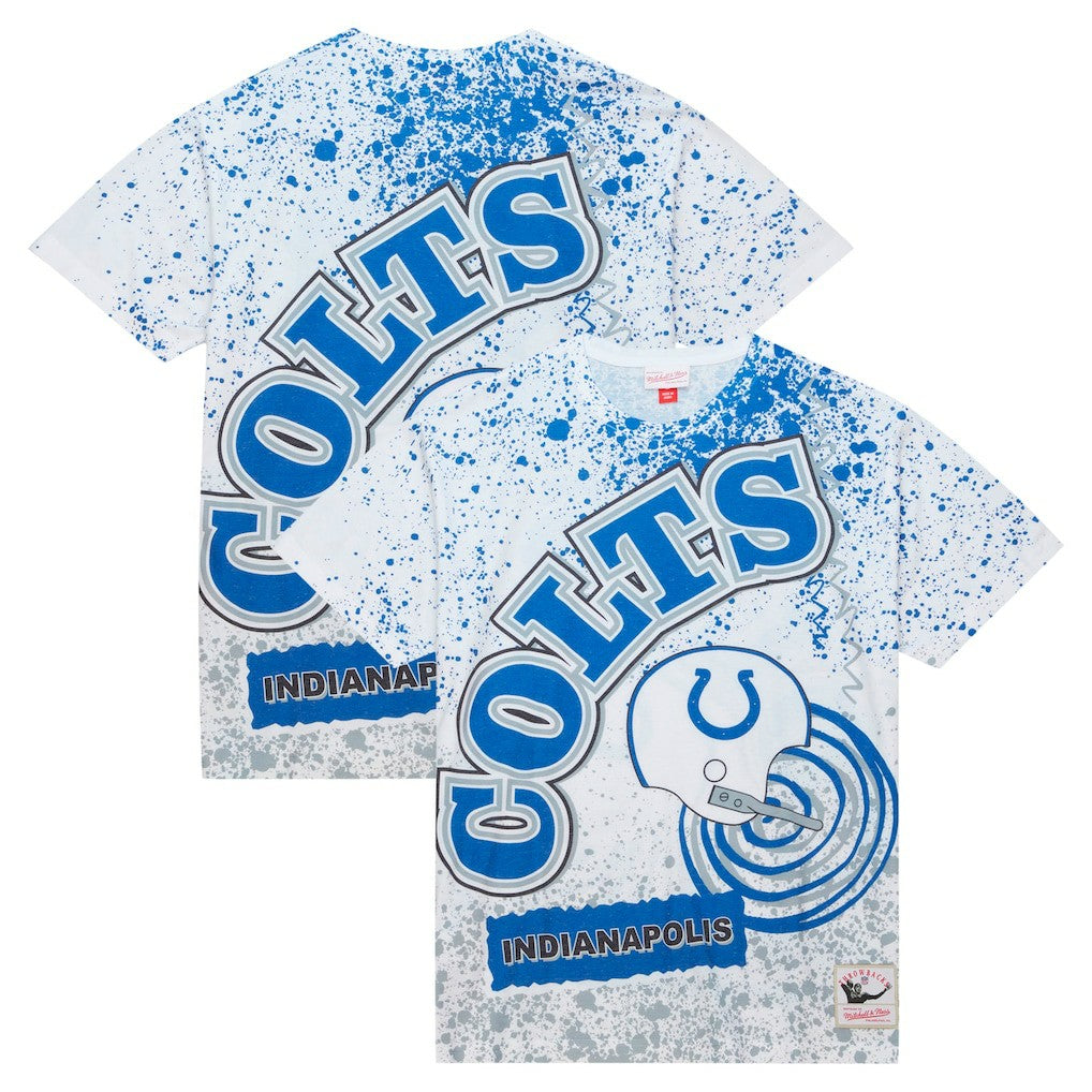Indianapolis Colts Mitchell & Ness Team Burst Sublimated T-Shirt