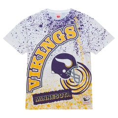 Minnesota Vikings Mitchell & Ness Team Burst Sublimated T-Shirt