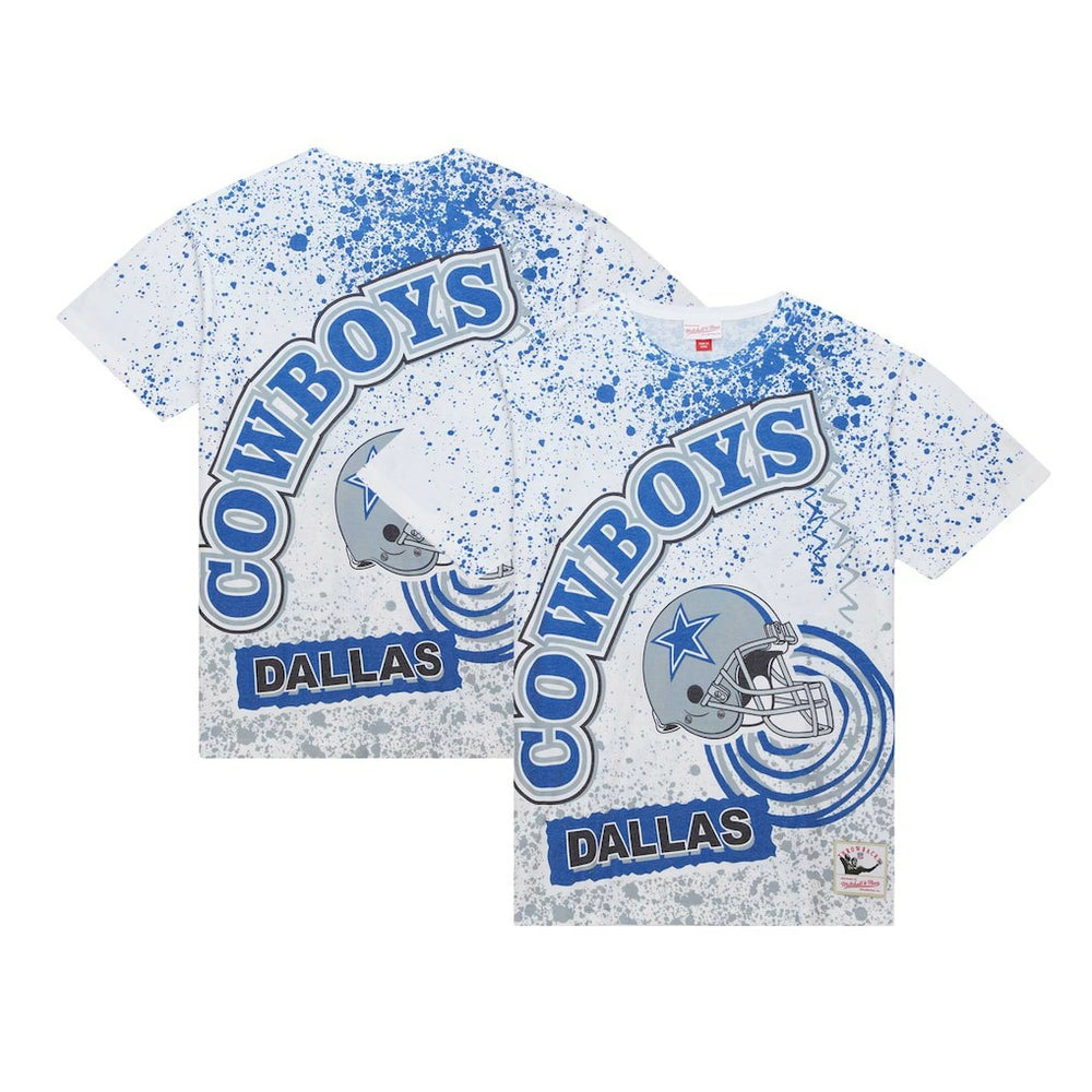 Dallas Cowboys Mitchell & Ness Team Burst Sublimated T-Shirt