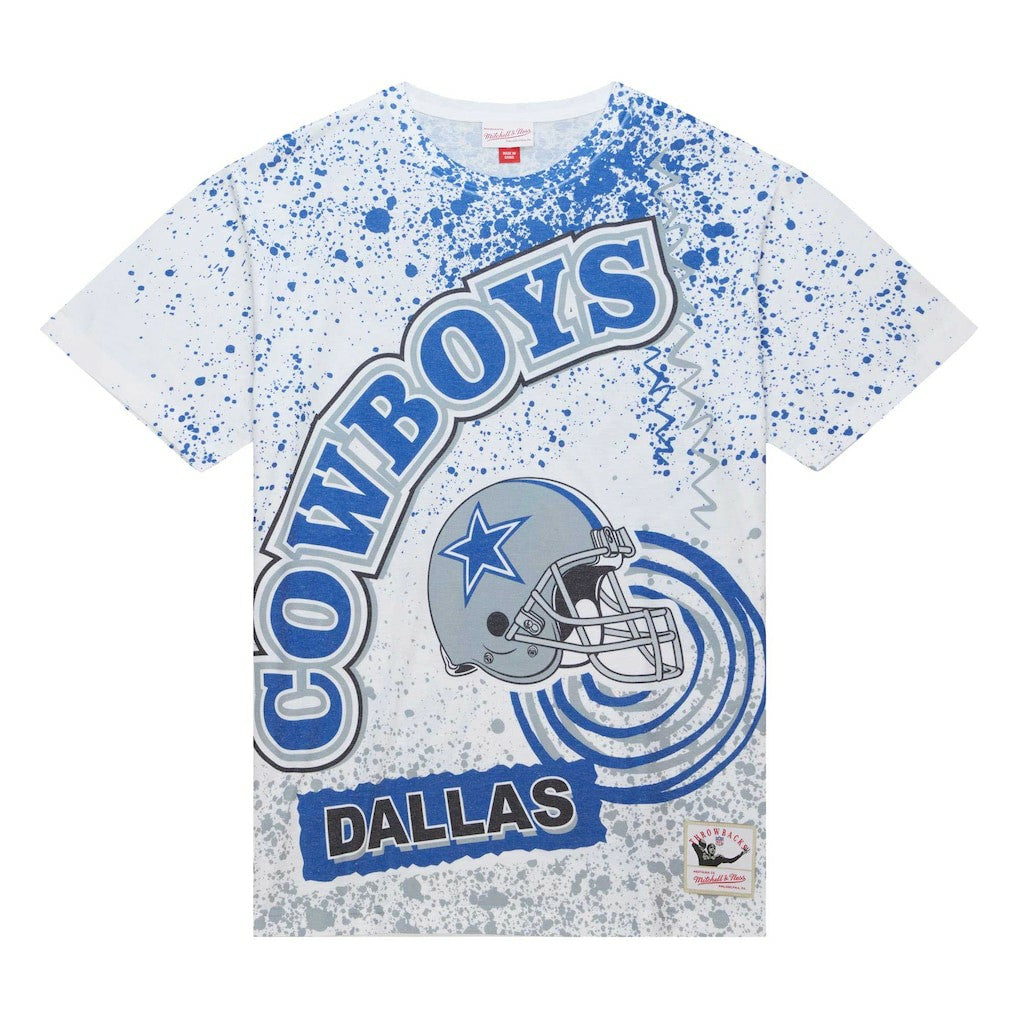 Dallas Cowboys Mitchell & Ness Team Burst Sublimated T-Shirt