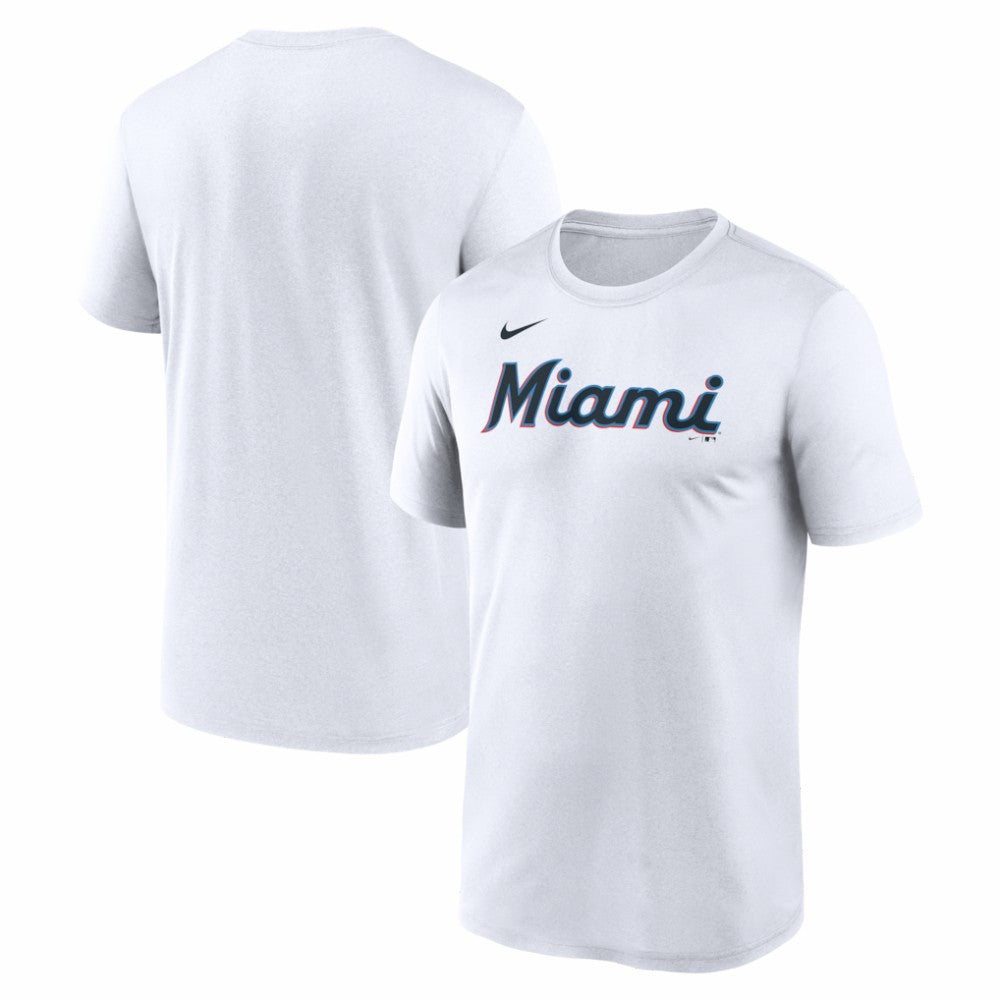 Miami Marlins Nike New Legend Wordmark Dri-FIT T-Shirt | MLB US