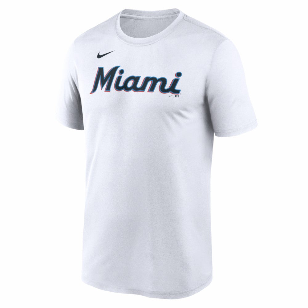 Miami Marlins Nike New Legend Wordmark Dri-FIT T-Shirt | MLB US