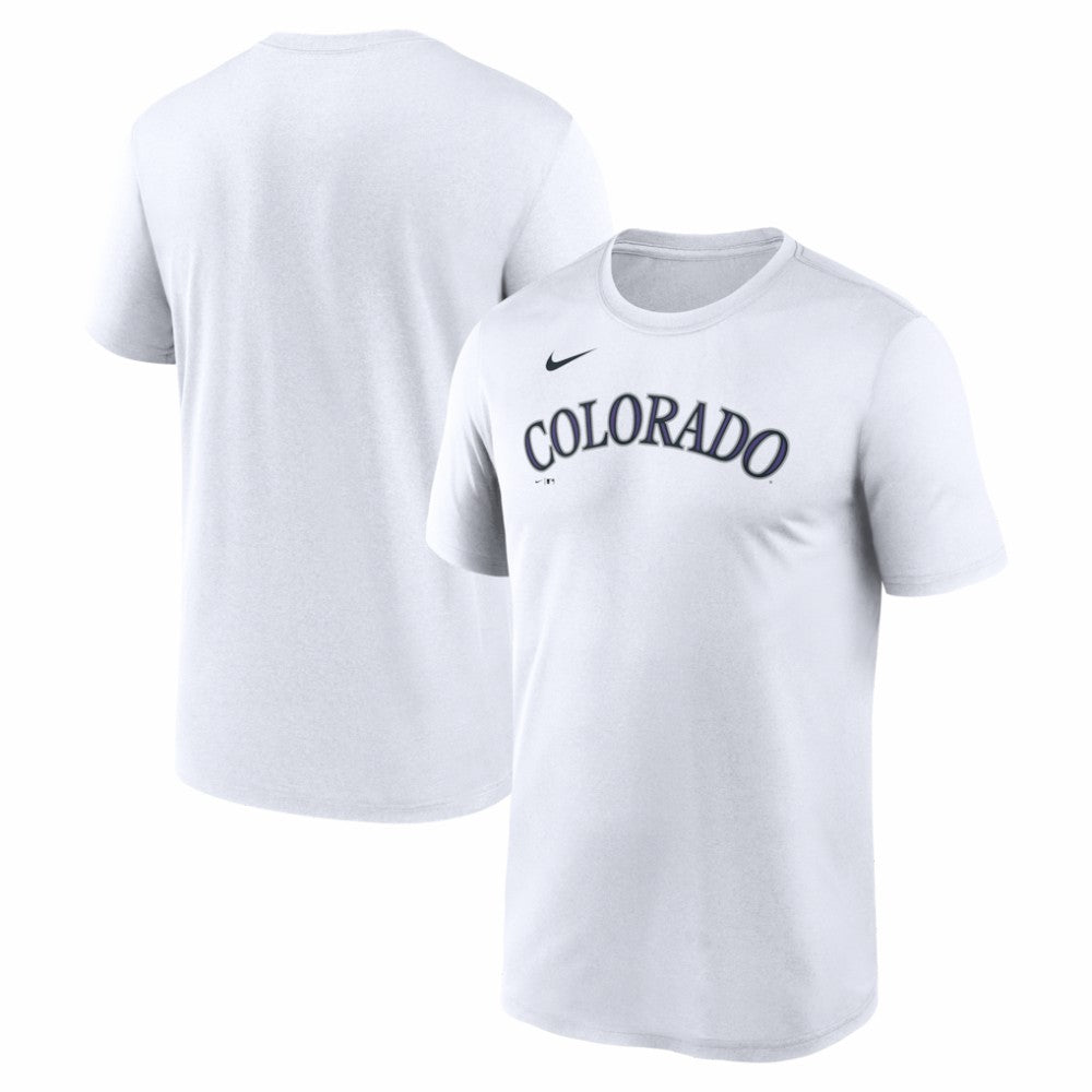 Colorado Rockies Nike New Legend Wordmark Dri-FIT T-Shirt | MLB On Sale