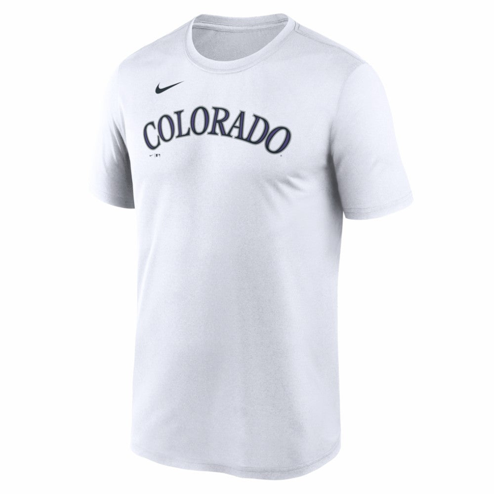 Colorado Rockies Nike New Legend Wordmark Dri-FIT T-Shirt | MLB On Sale