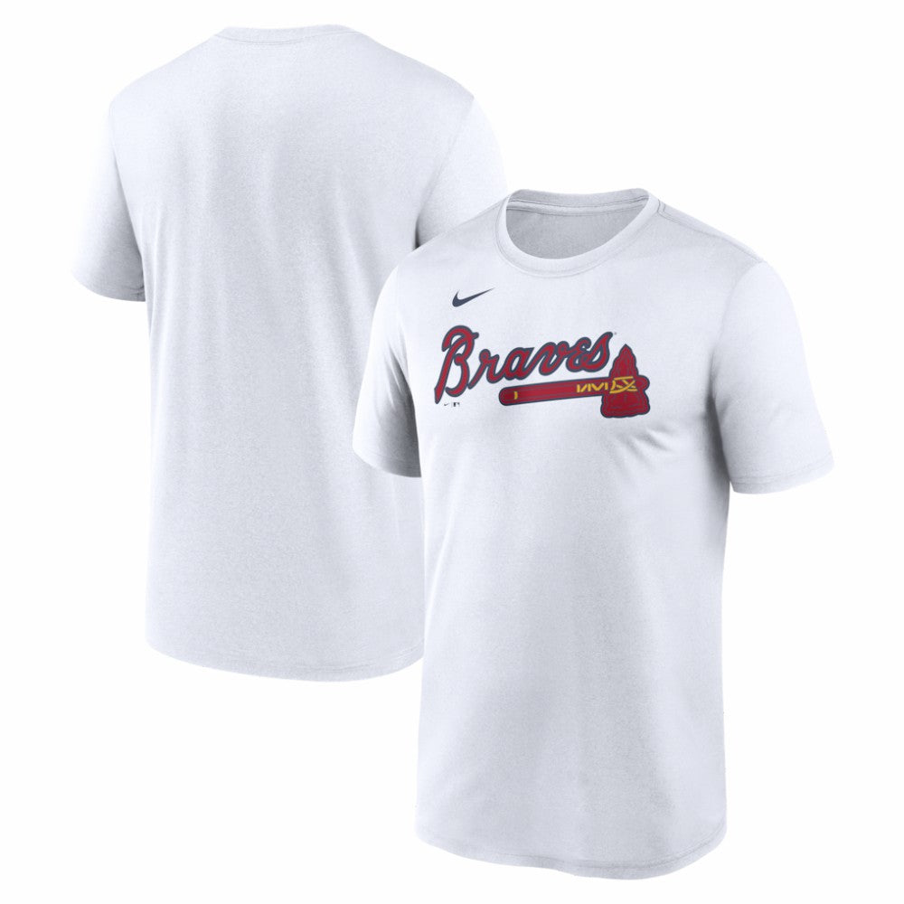 Atlanta Braves Nike New Legend Wordmark Dri-FIT T-Shirt | MLB For sale