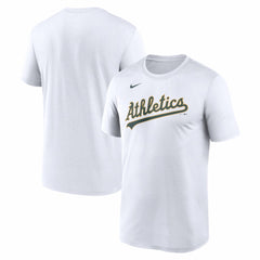 Athletics Nike New Legend Wordmark Dri-FIT T-Shirt | MLB Outlet