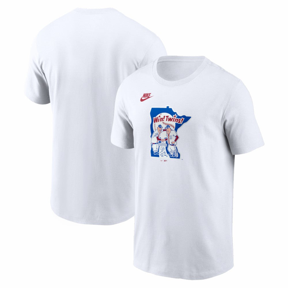 Minnesota Twins Nike Cooperstown Collection Logo T-Shirt | MLB For sale