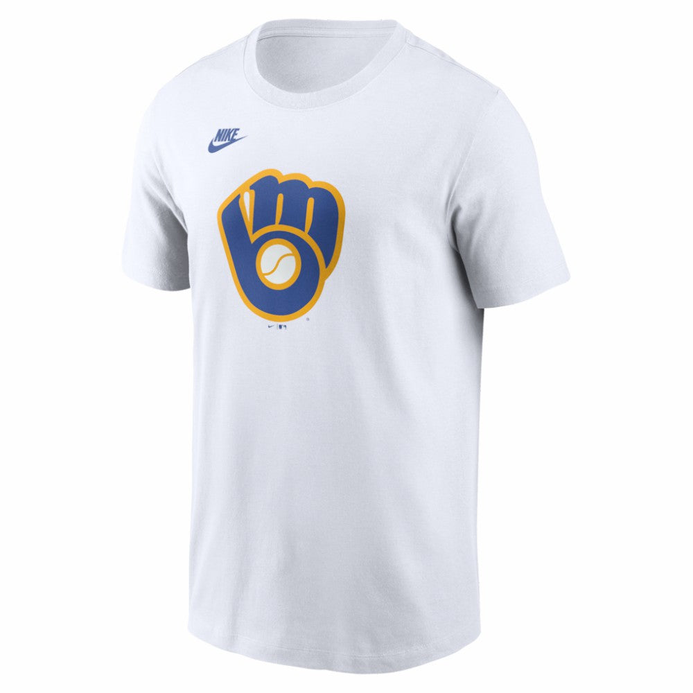 Milwaukee Brewers Nike Cooperstown Collection Logo T-Shirt | MLB On Sale