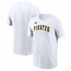Pittsburgh Pirates Nike Cooperstown Collection Wordmark T-Shirt | MLB Online