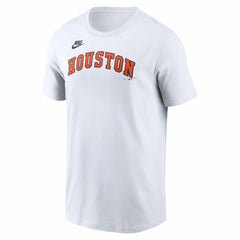 Houston Astros Nike Cooperstown Collection Wordmark T-Shirt | MLB US