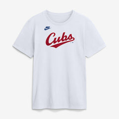 Chicago Cubs Nike Cooperstown Collection Wordmark T-Shirt | MLB For sale
