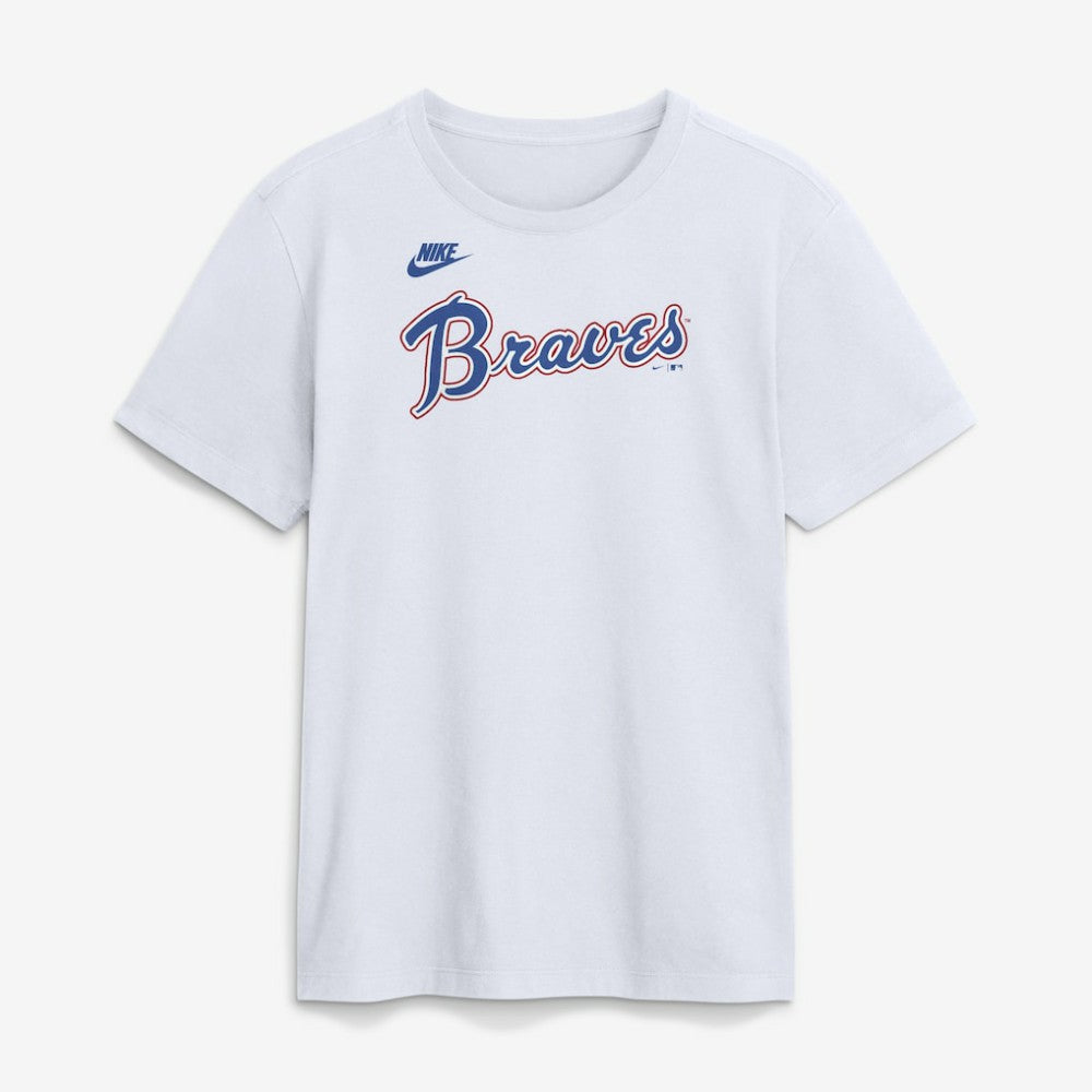 Atlanta Braves Nike Cooperstown Collection Wordmark T-Shirt | MLB Sale