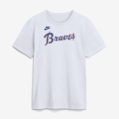 Atlanta Braves Nike Cooperstown Collection Wordmark T-Shirt | MLB Sale