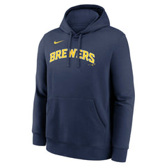 Milwaukee Brewers Nike Dri-Fit Club Hoodie | MLB Near me