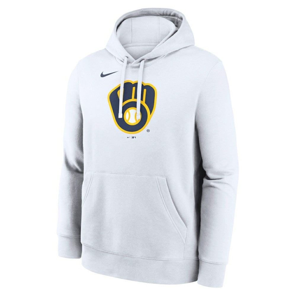 Milwaukee Brewers Nike Logo Club Hoodie | MLB New