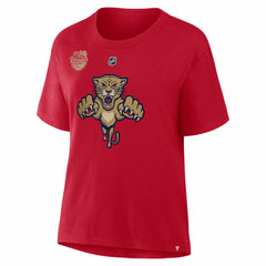Brad Marchand Florida Panthers Fanatics Women's 2026 NHL Winter Classic Authentic Stack Name & Number T-Shirt On Sale