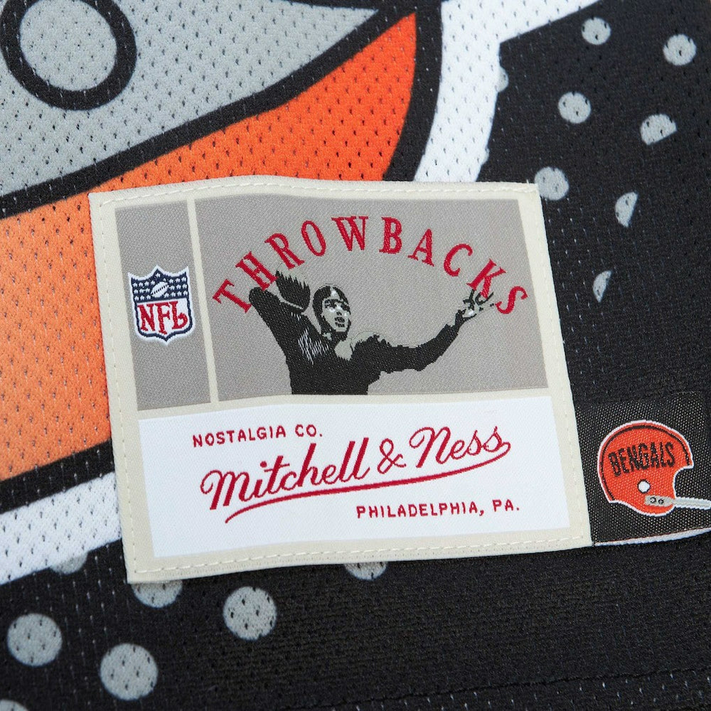 Cincinnati Bengals Mitchell & Ness Big Face 7.0 Fashion Tank Top