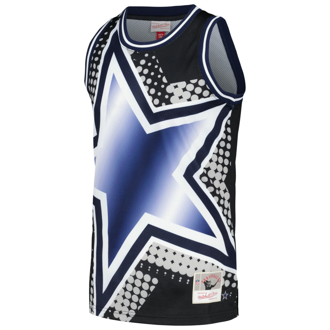 Dallas Cowboys Mitchell & Ness Big Face 7.0 Fashion Tank Top