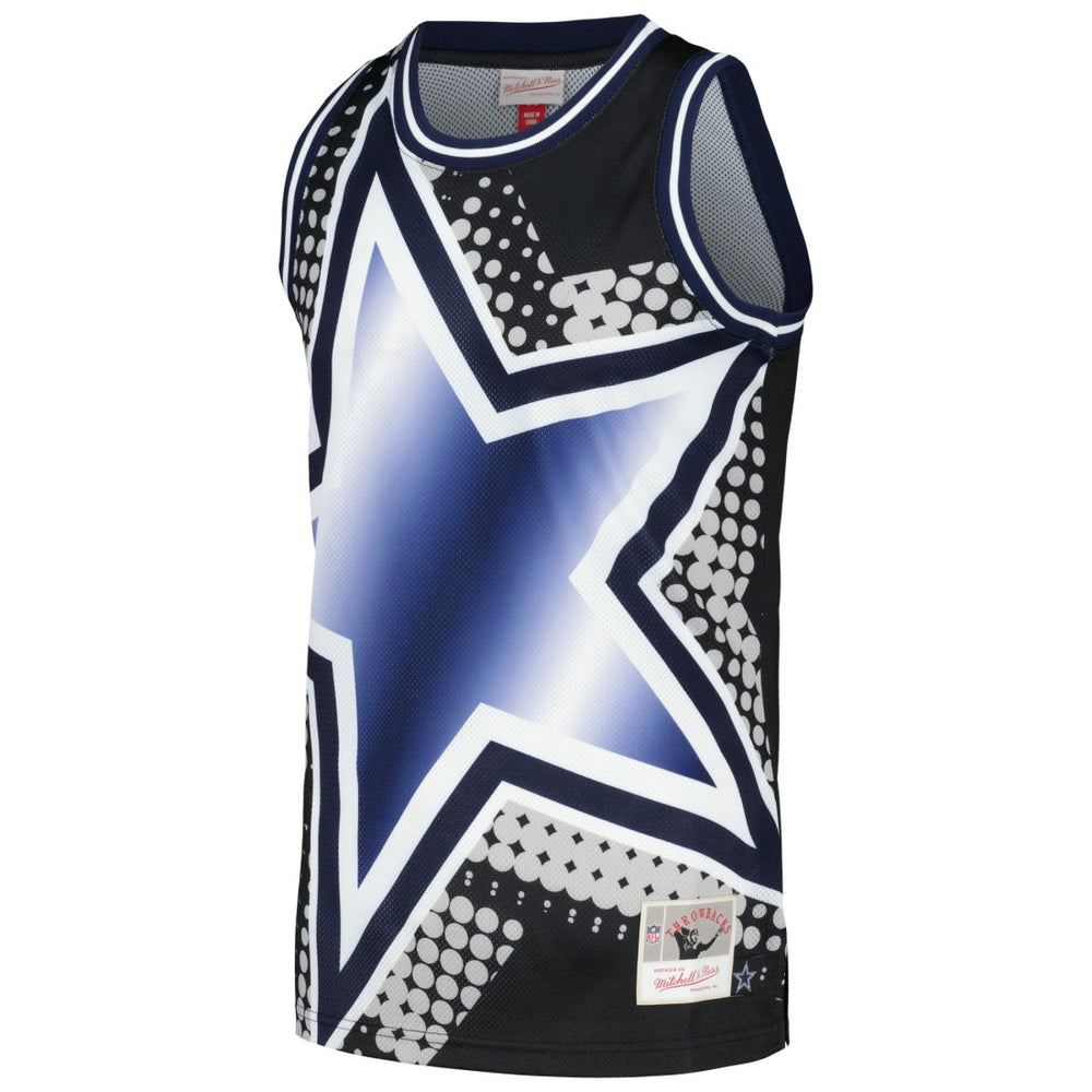 Dallas Cowboys Mitchell & Ness Big Face 7.0 Fashion Tank Top