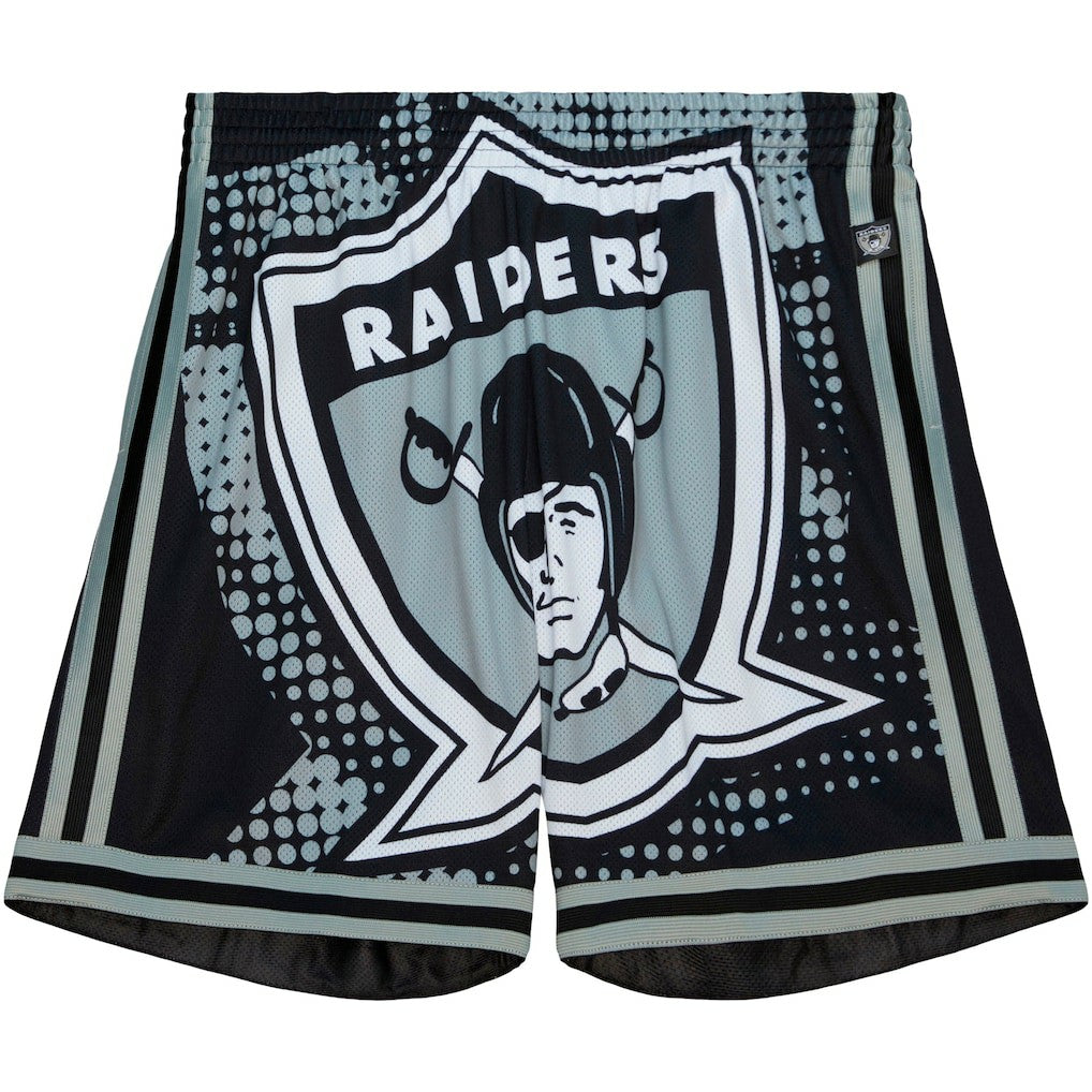Las Vegas Raiders Mitchell & Ness Big Face 7.0 Fashion Shorts