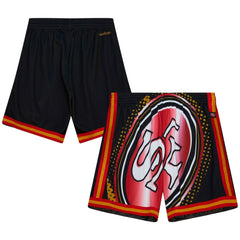 San Francisco 49ers Mitchell & Ness Big Face 7.0 Fashion Shorts