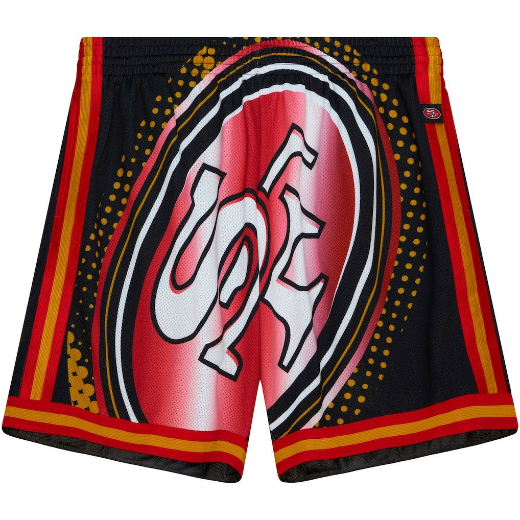 San Francisco 49ers Mitchell & Ness Big Face 7.0 Fashion Shorts