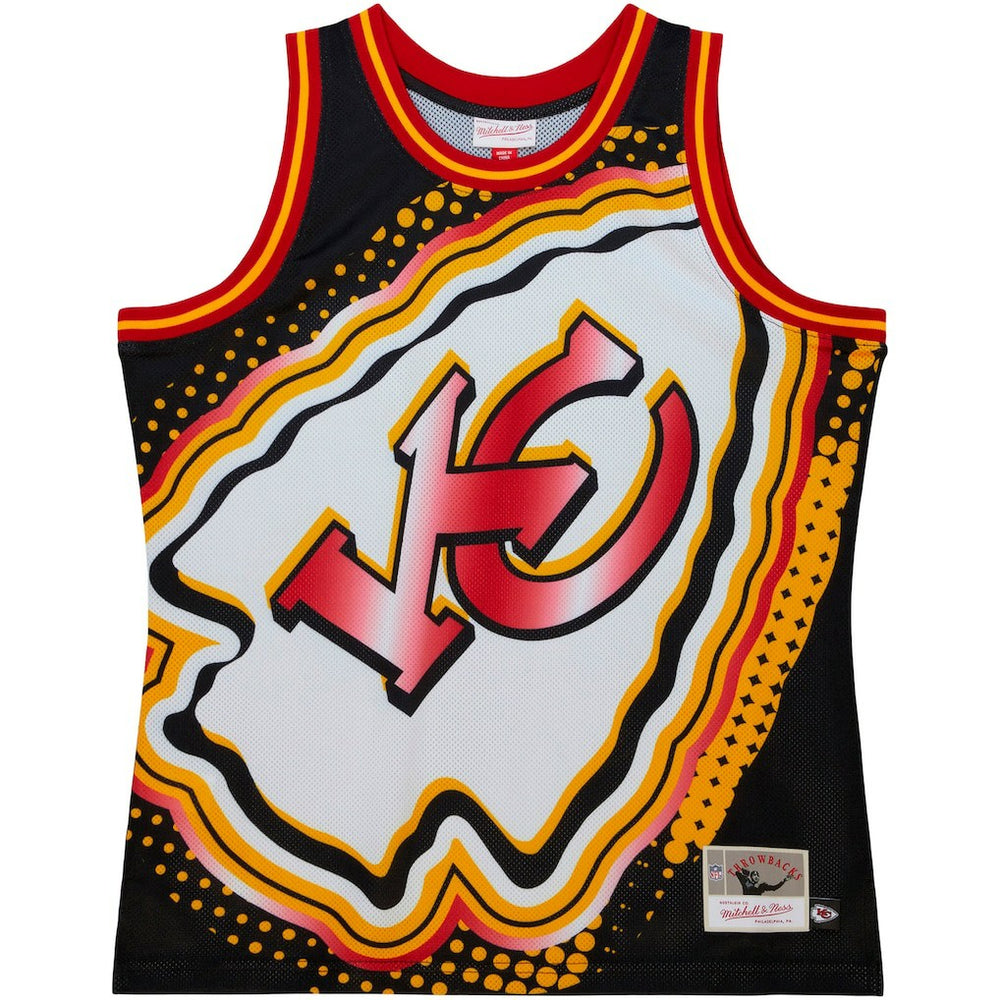 Kansas City Chiefs Mitchell & Ness Big Face 7.0 Fashion Tank Top