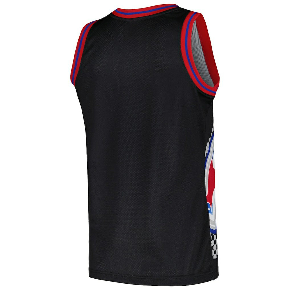 New England Patriots Mitchell & Ness Big Face 7.0 Fashion Tank Top