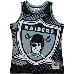 Las Vegas Raiders Mitchell & Ness Big Face 7.0 Fashion Tank Top